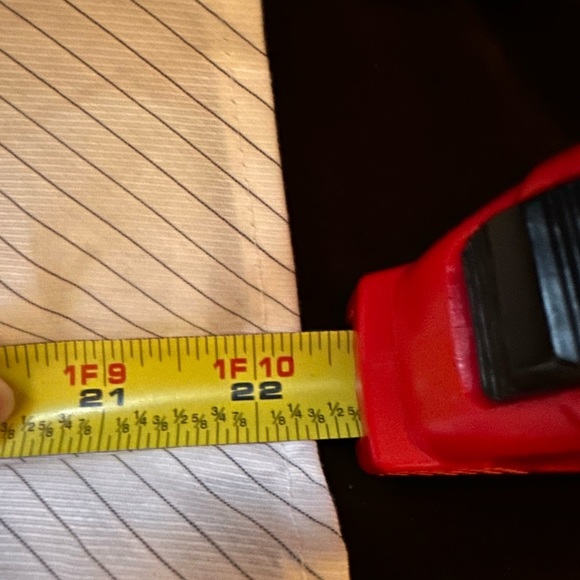 Farinaz Taghavi NWT White Black Stripe Button Down Blouse V Neck Collard… - Picture 14 of 16